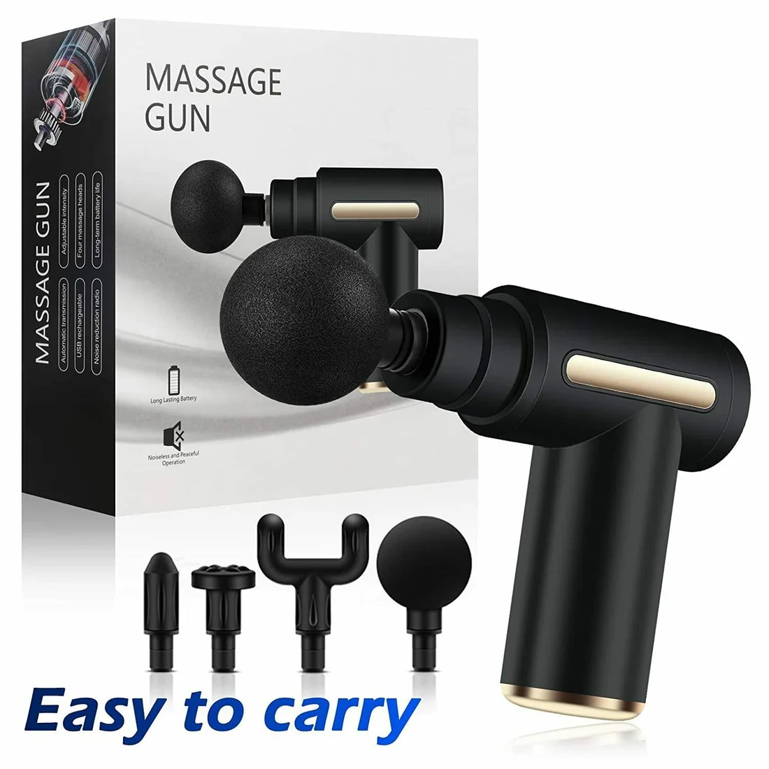 Deep Tissue Massager – Cordless for Muscle Pain Relief |