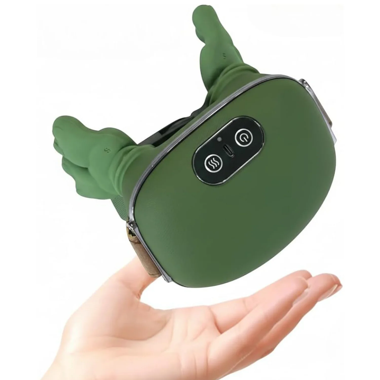 Rechargeable Kneading Neck & Shoulder Massager with Heat & Strap